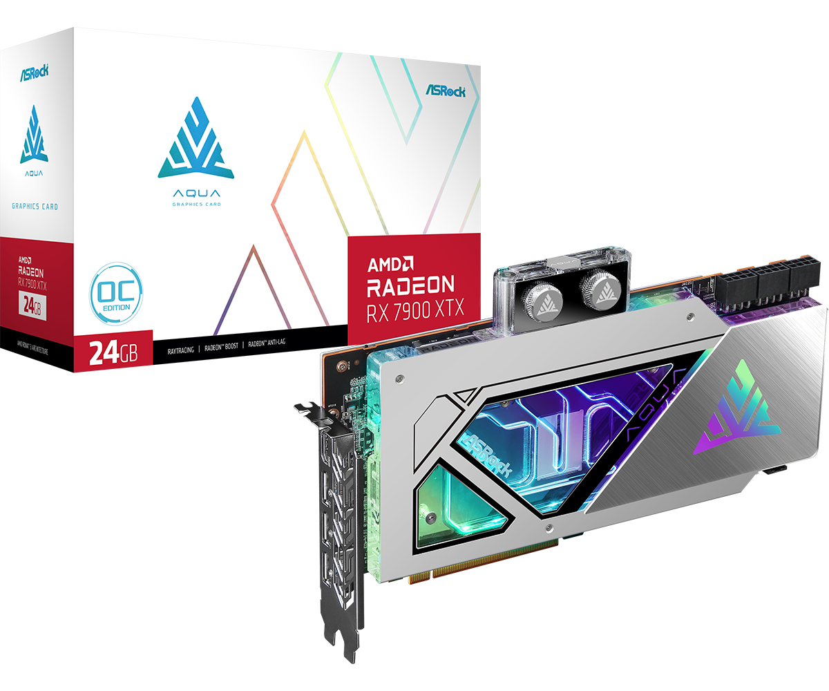 华擎科技 > AMD Radeon™ RX 7900 XTX 水神 24GB OC